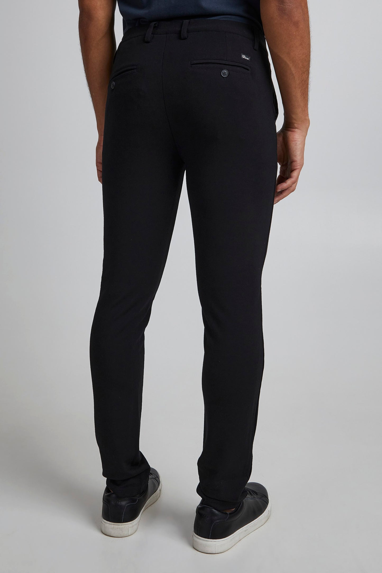 Black Trousers - Super Stretch Slim Fit