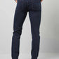 M5 Navy Rainbow Stitch Jeans - Super Stretch Slim Fit