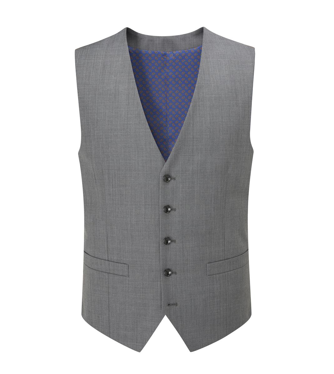 Farnham Charcoal Grey Tailored Suit Trousers