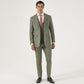 Jude Tweed Suit Jacket - Sage Green