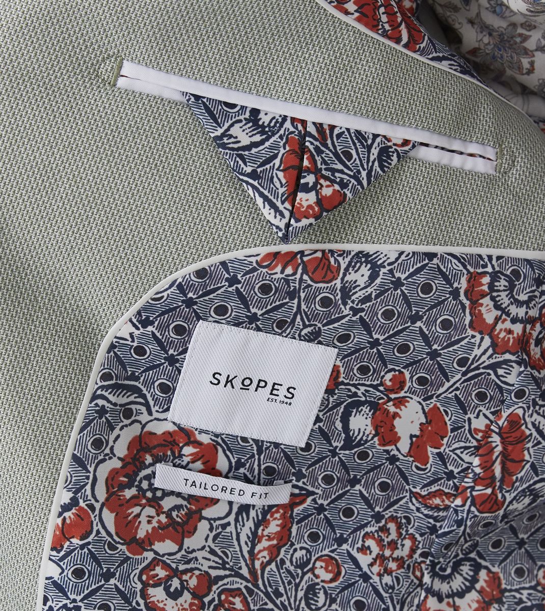 Harry Textured Jacket - Sage