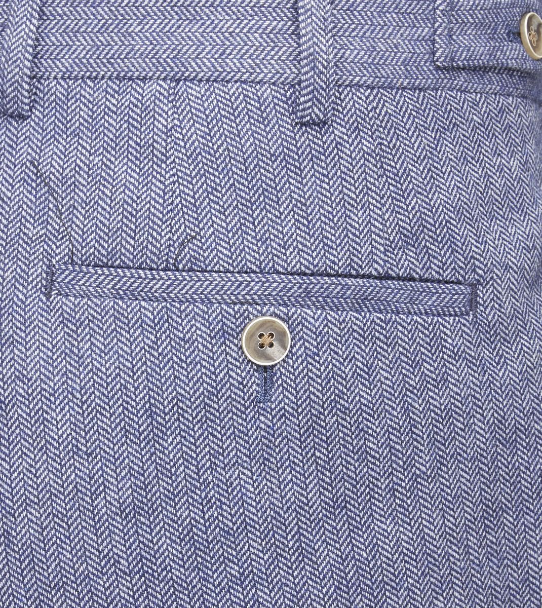 Jude Tweed Suit Jacket - Blue