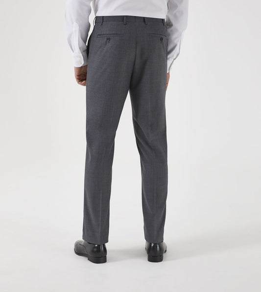 Farnham Charcoal Grey Tailored Suit Trousers