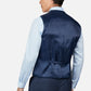 Ted Baker Slim Fit Panama Blue Suit Waistcoat