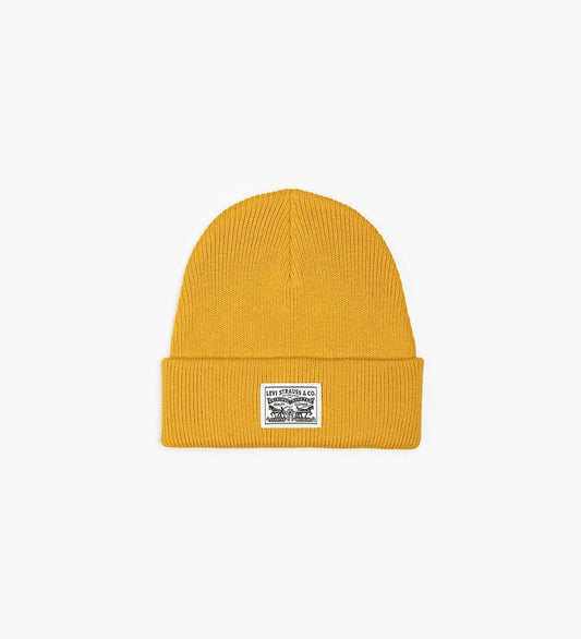 Levi's Back Patch Beanie - Yellow