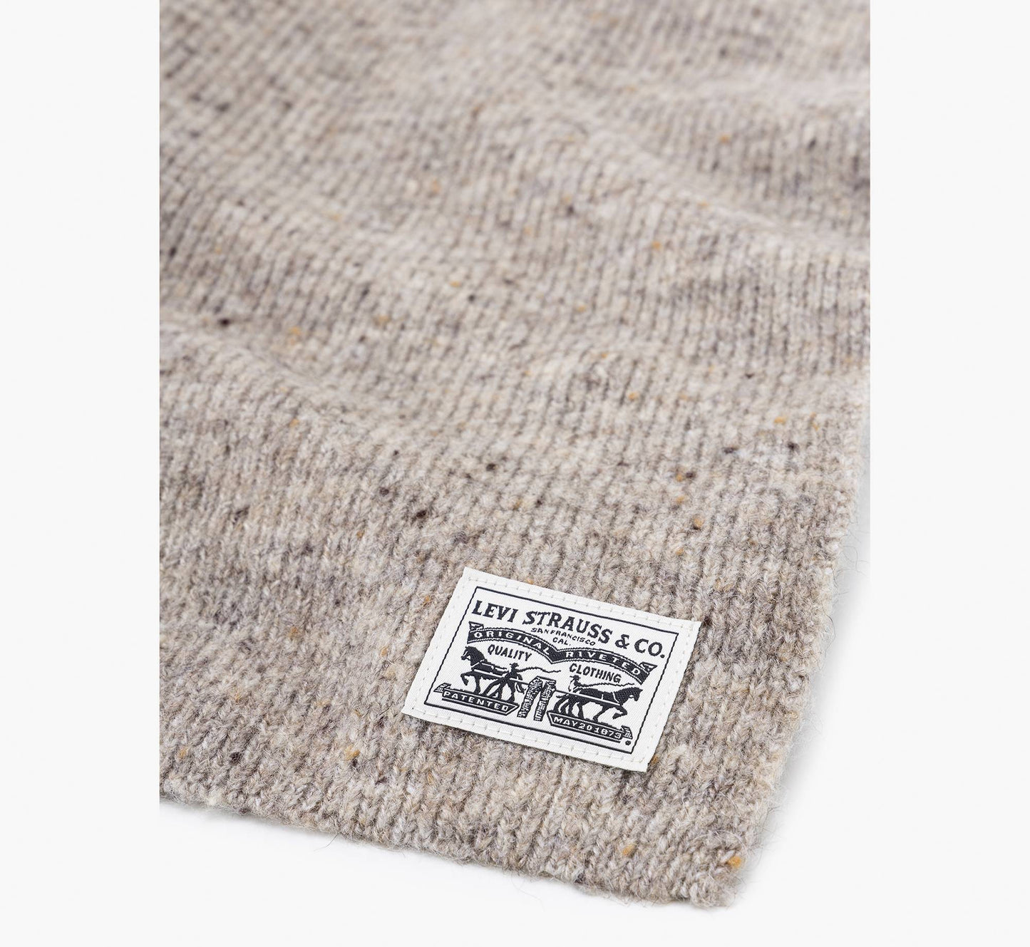 Levi's Back Patch Scarf - Beige