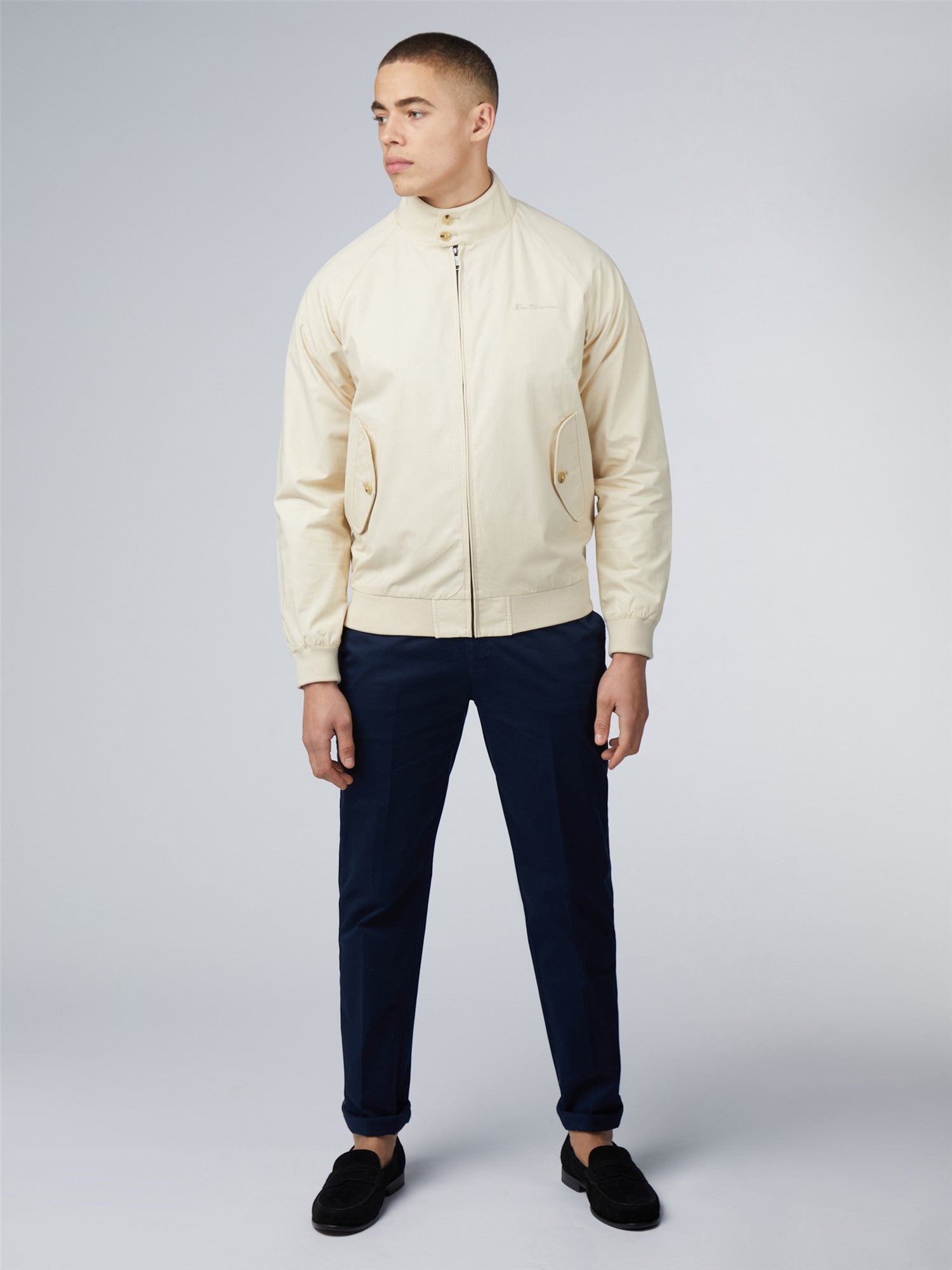 Ben Sherman Signature Harrington - Cream