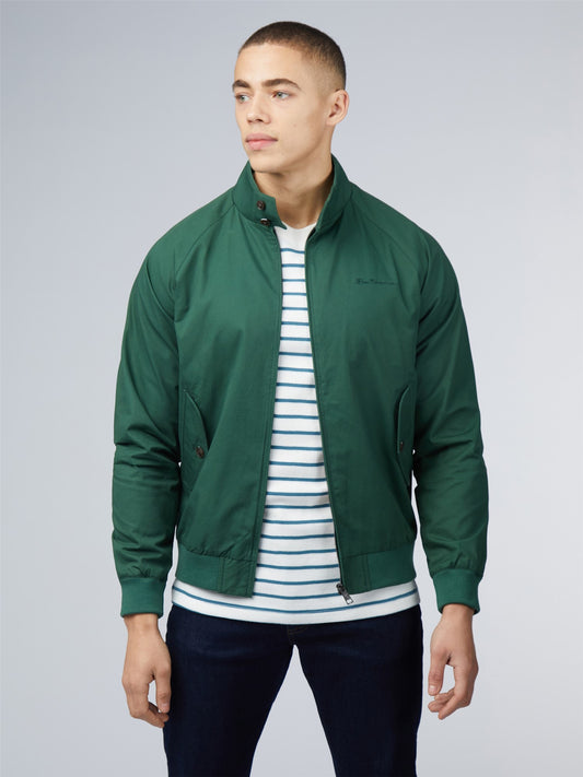 Ben Sherman Harrington Jacket - Green