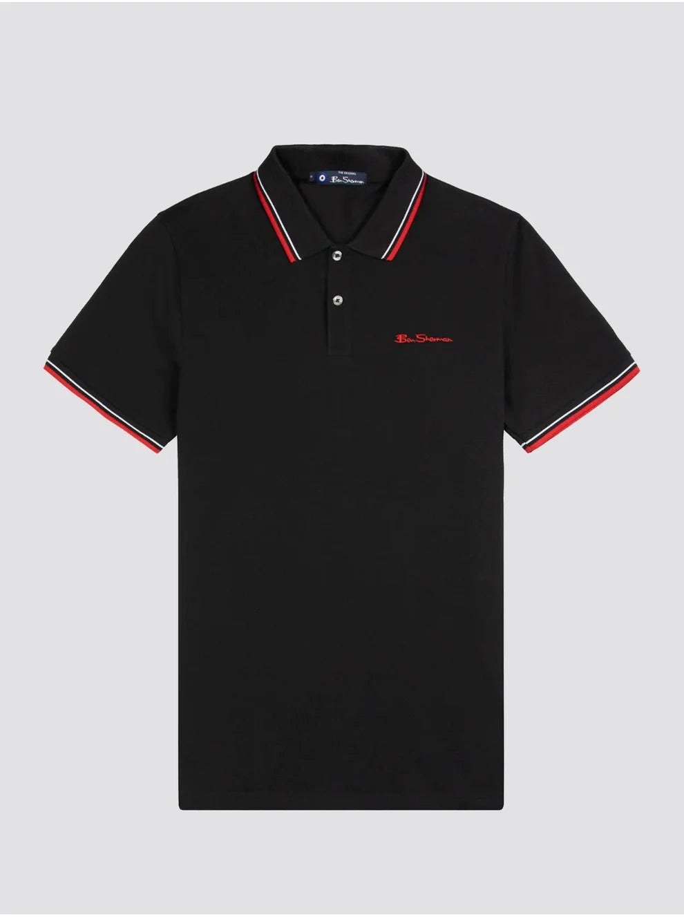 Signature Pique Polo - Black