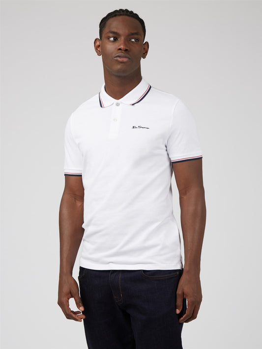 Signature Polo - White