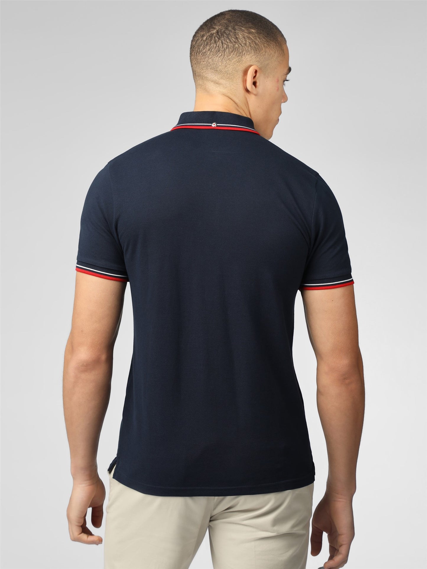 Signature Pique Polo - Navy