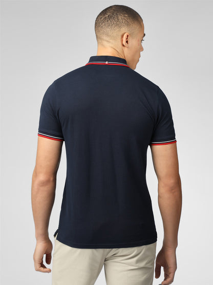 Signature Pique Polo - Navy