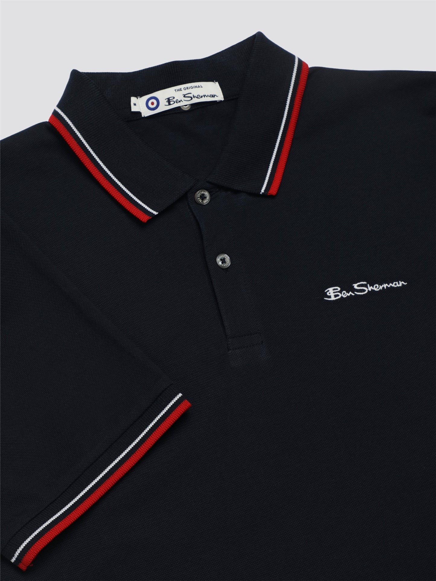 Signature Pique Polo - Navy