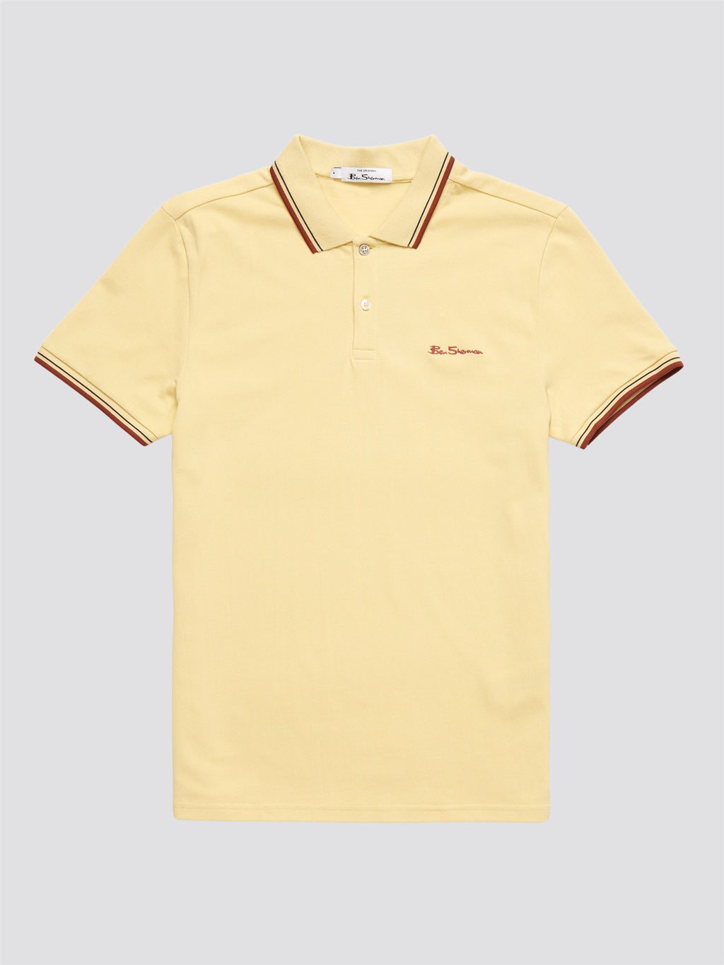 Signature Pique Polo - Lemon