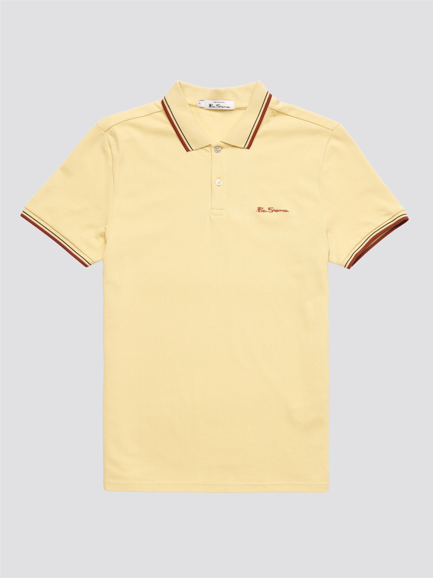 Signature Pique Polo - Lemon