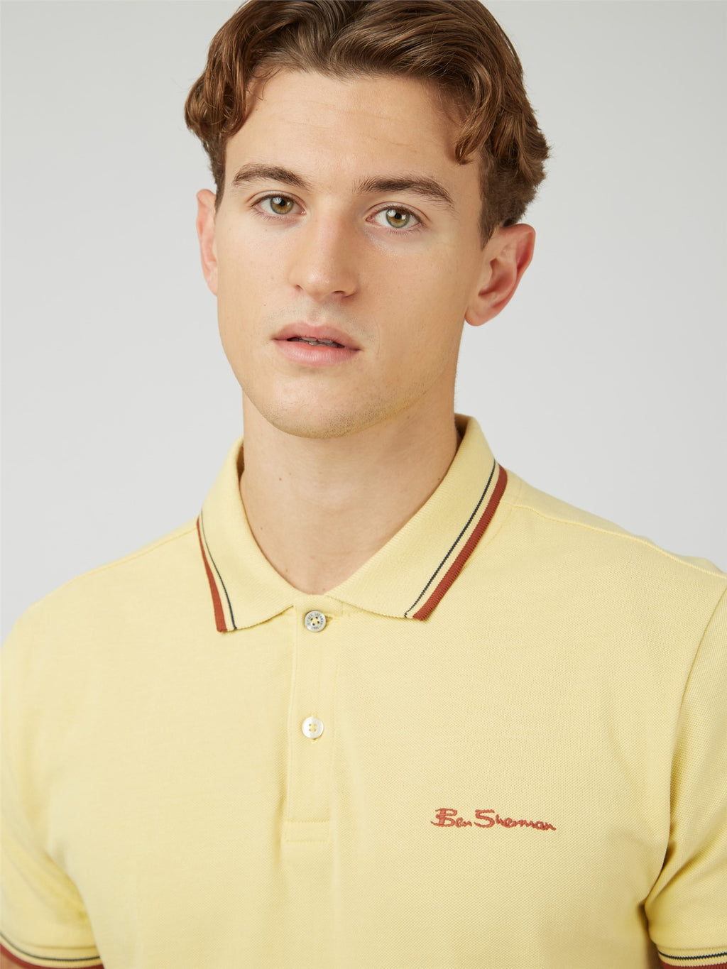 Signature Pique Polo - Lemon