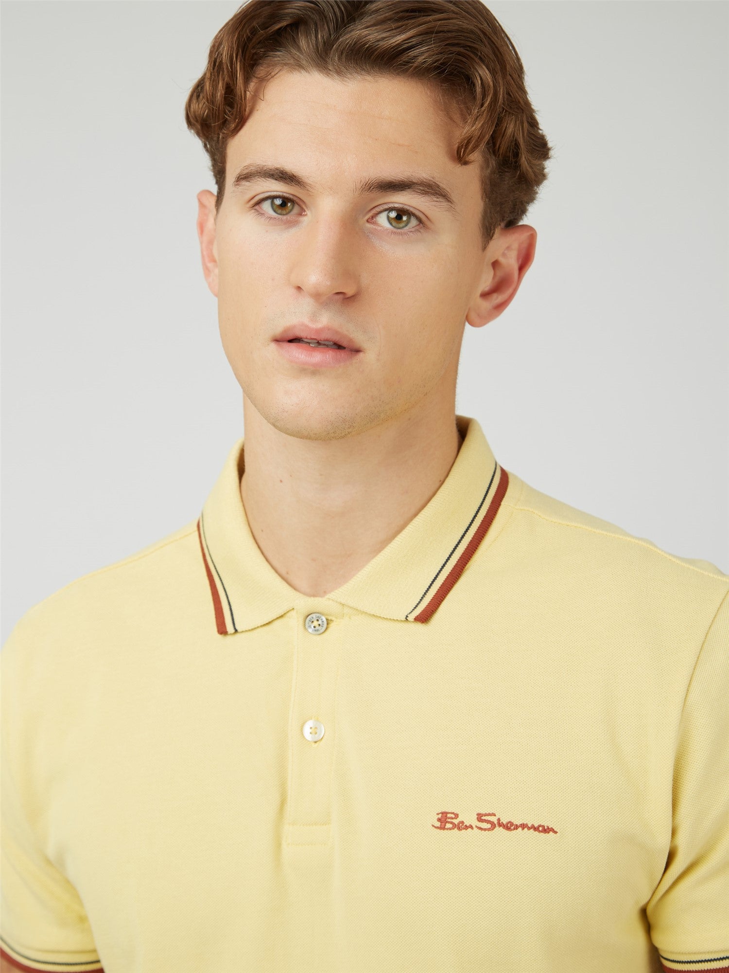 Signature Pique Polo - Lemon