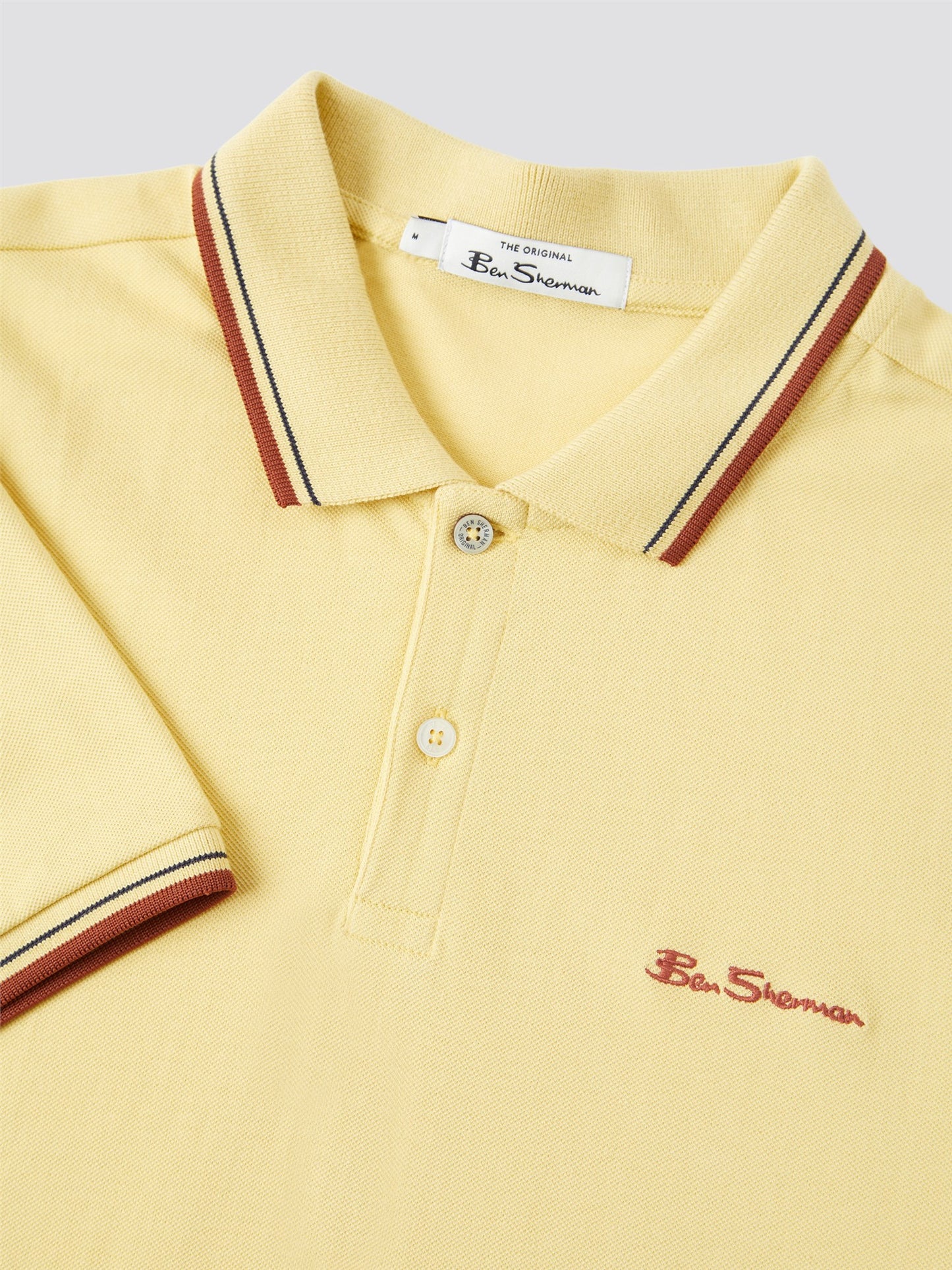 Signature Pique Polo - Lemon