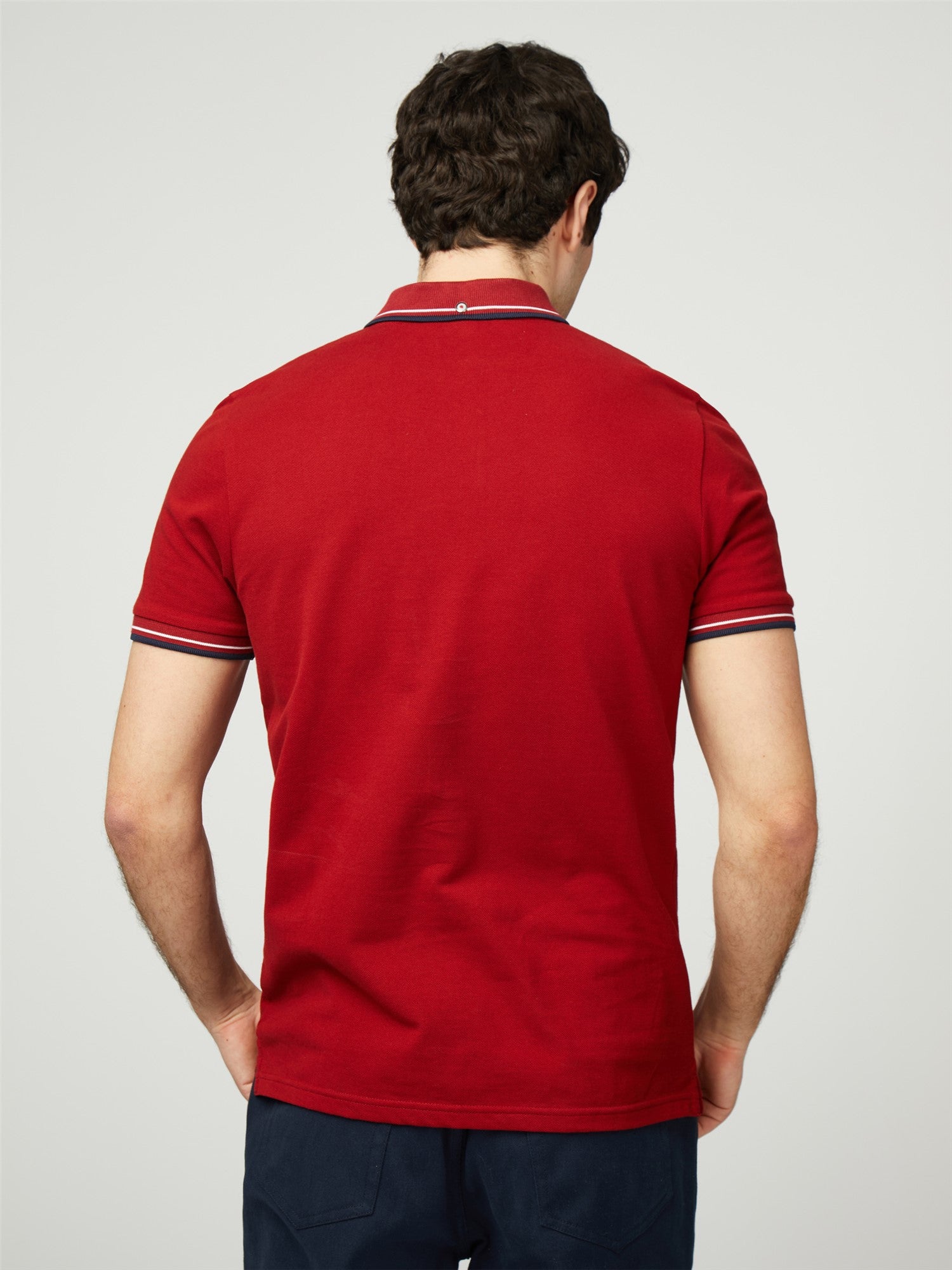Signature Pique Polo - Red
