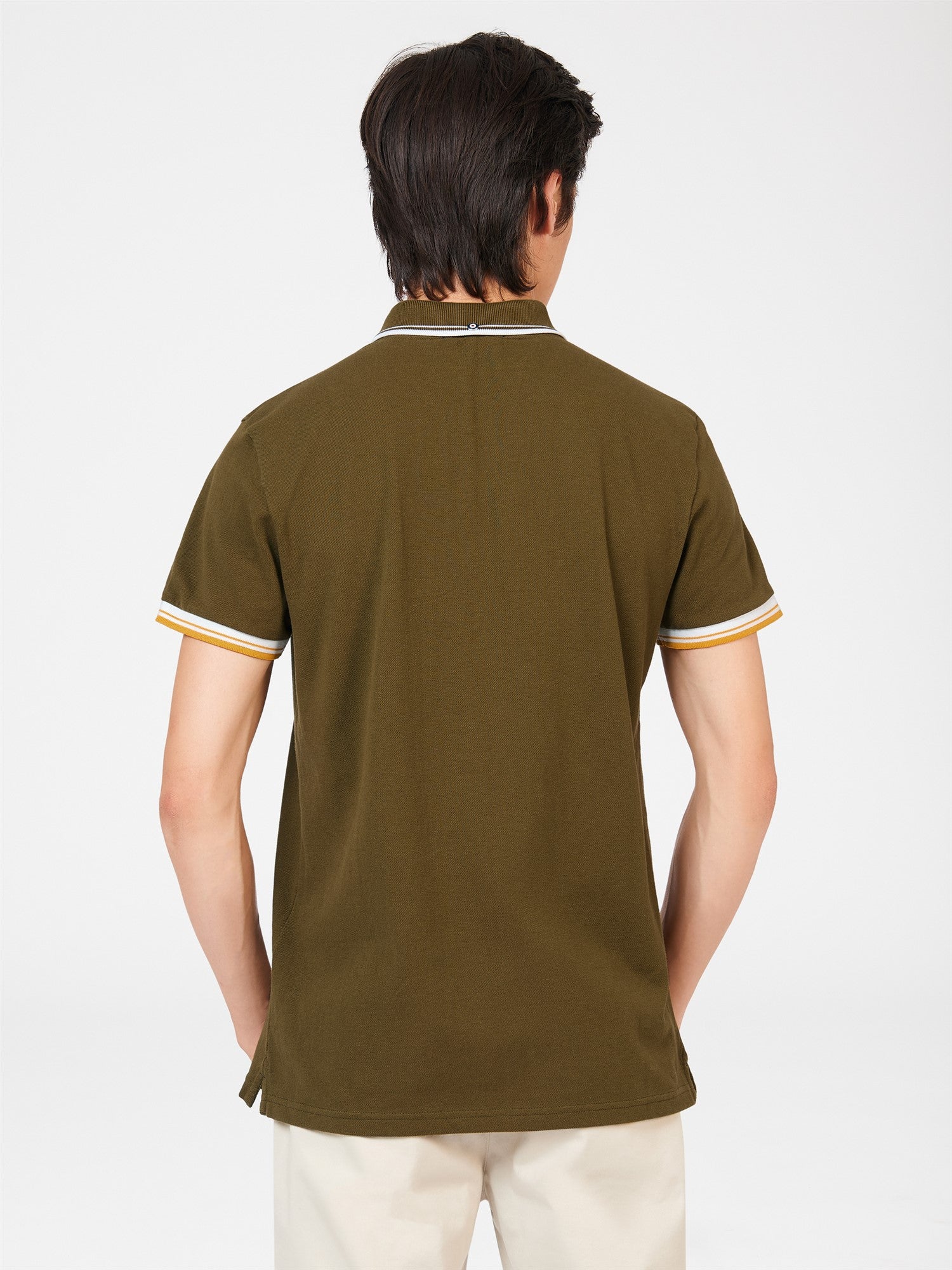 Signature Pique Polo - Khaki