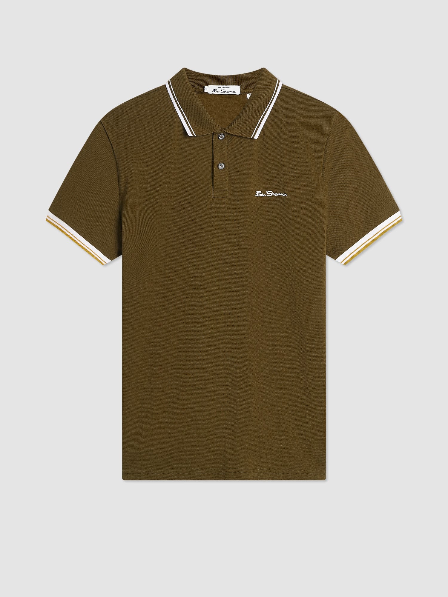 Signature Pique Polo - Khaki