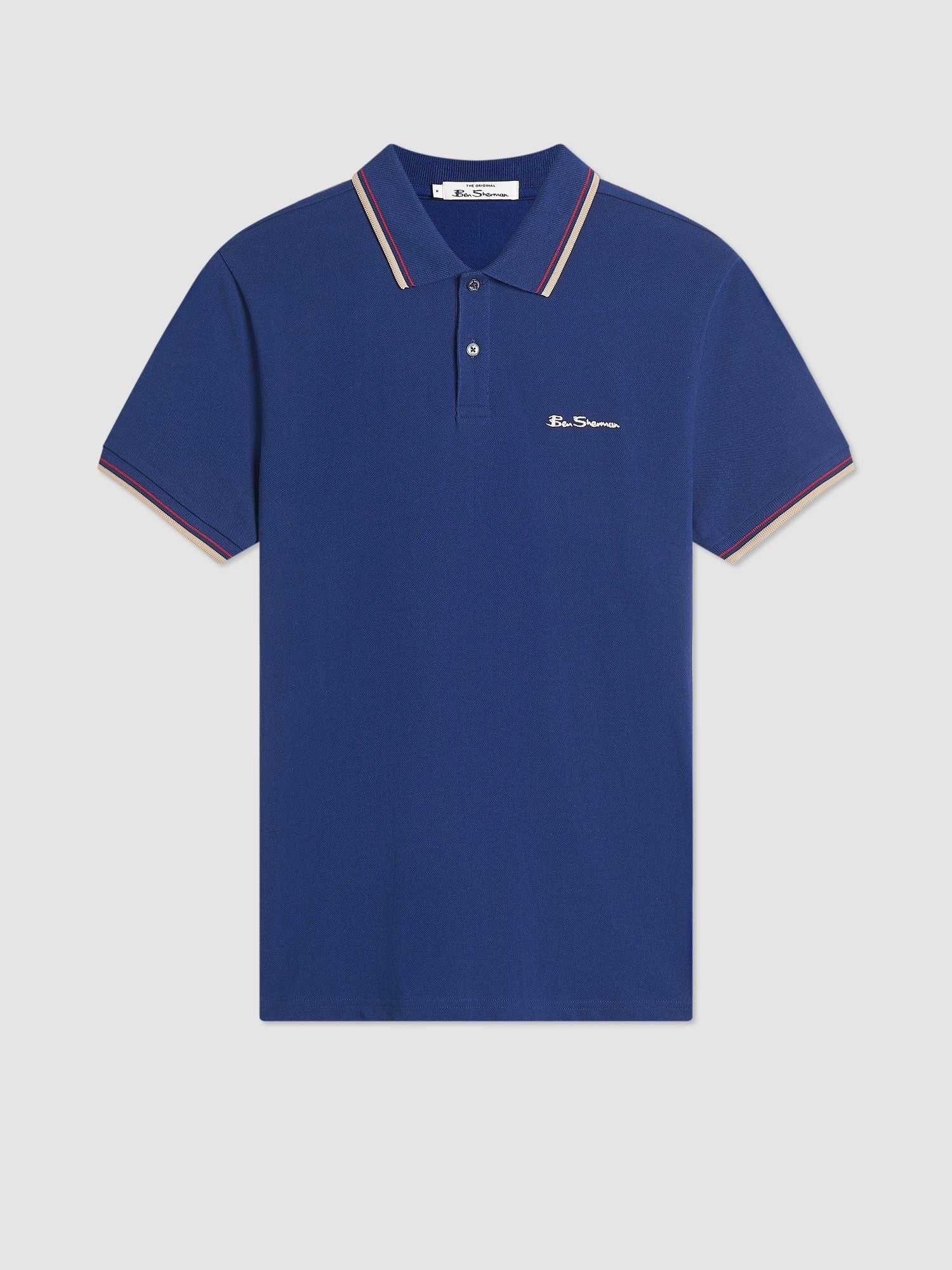 Signature Pique Polo - Twilight Denim