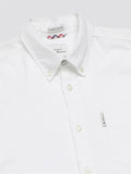 Organic Oxford Long Sleeve Shirt - White