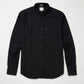 BigMens - Organic Cotton Long Sleeve Oxford Shirt - Barely Black