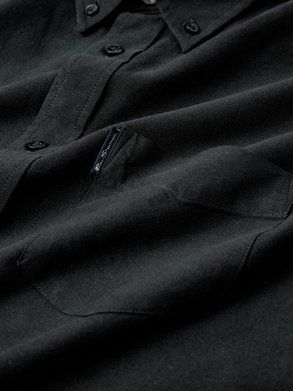 Signature Pique Polo - Black