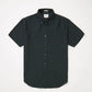 BigMens - Organic Cotton Short Sleeve Oxford Shirt - Barely Black