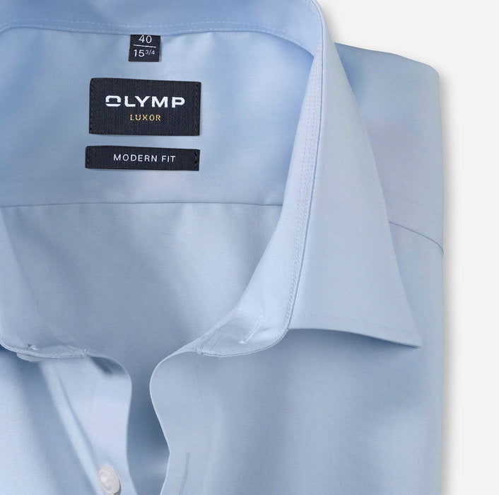 OLYMP Luxor modern fit / Blue / New Kent