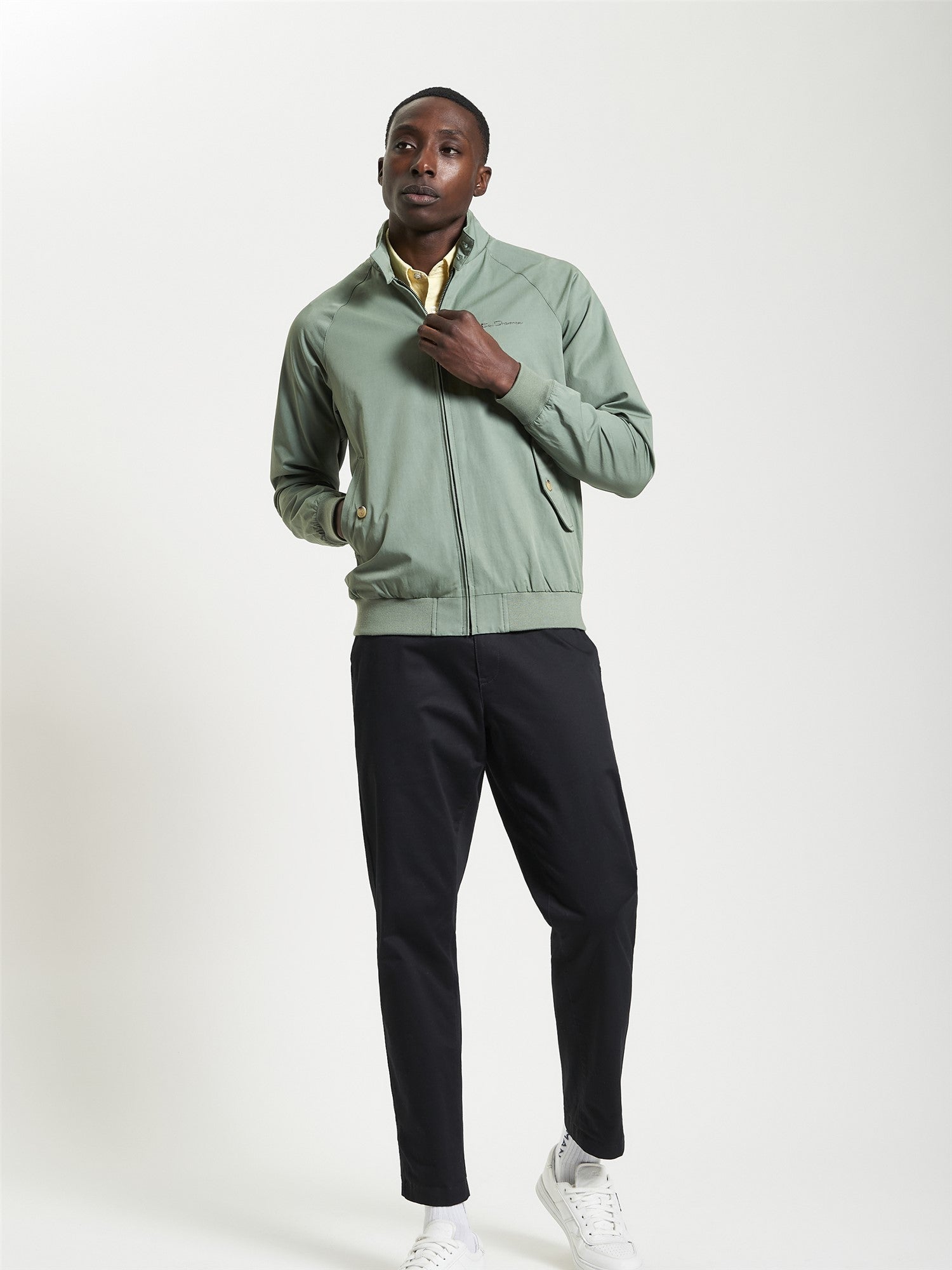 Ben Sherman Signature Harrington - Pale Khaki