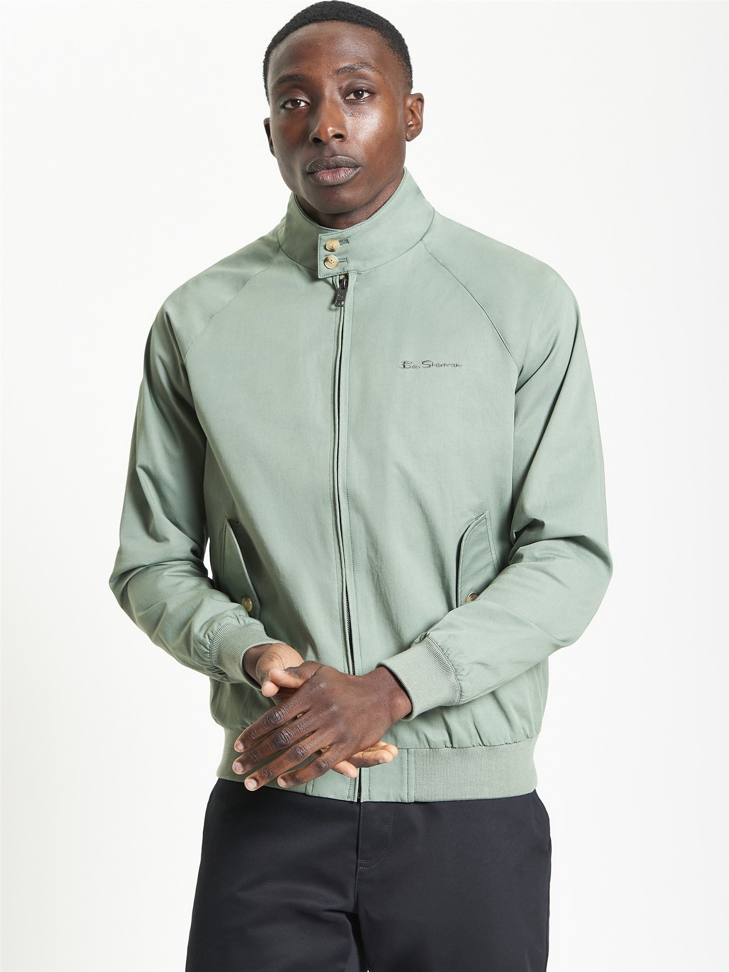 Ben Sherman Signature Harrington - Pale Khaki