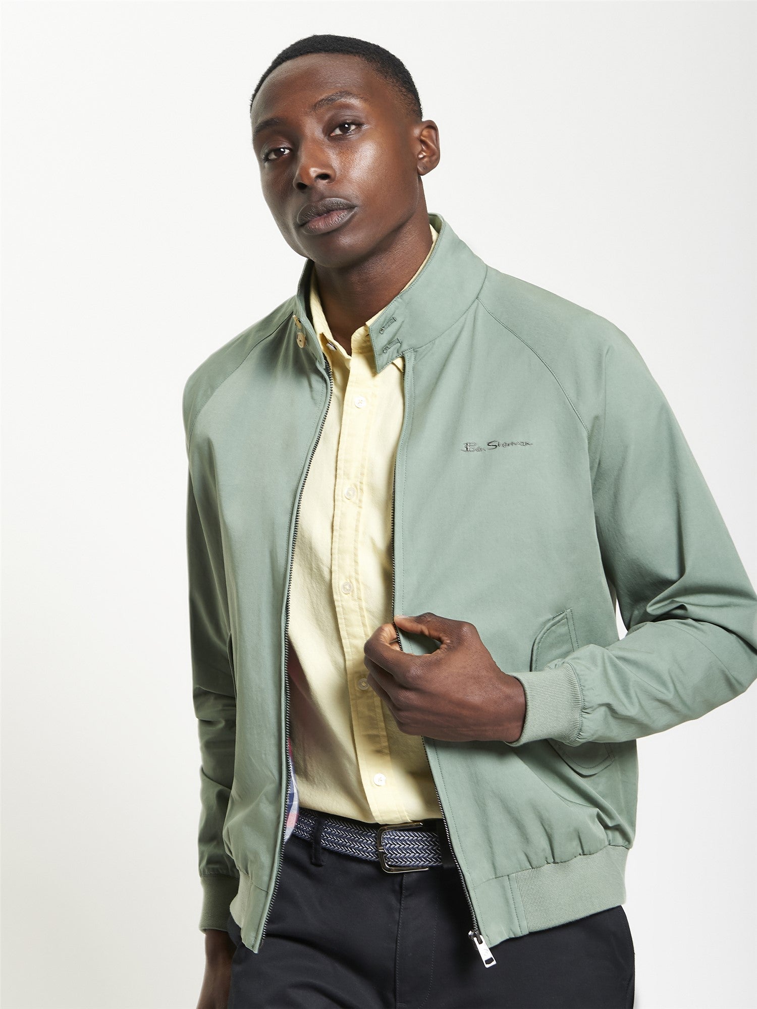 Ben Sherman Signature Harrington - Pale Khaki
