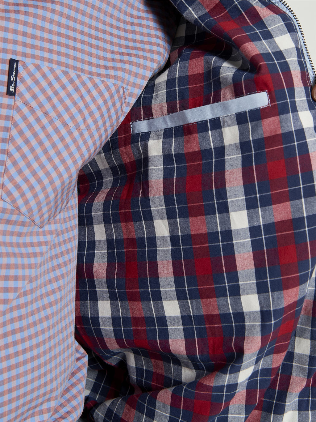 Ben Sherman Signature Harrington - Dusky Blue