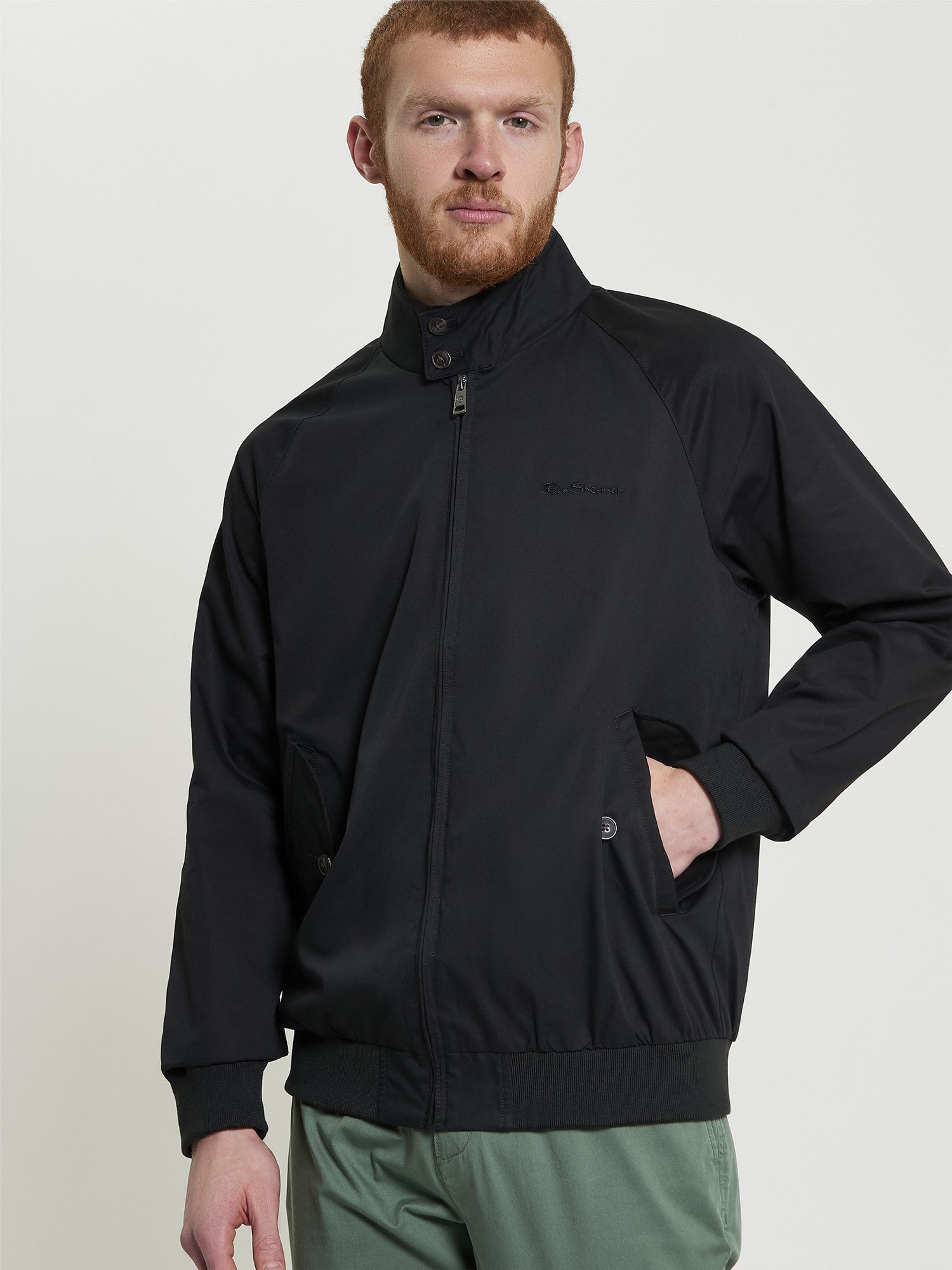Ben Sherman Signature Harrington - Black