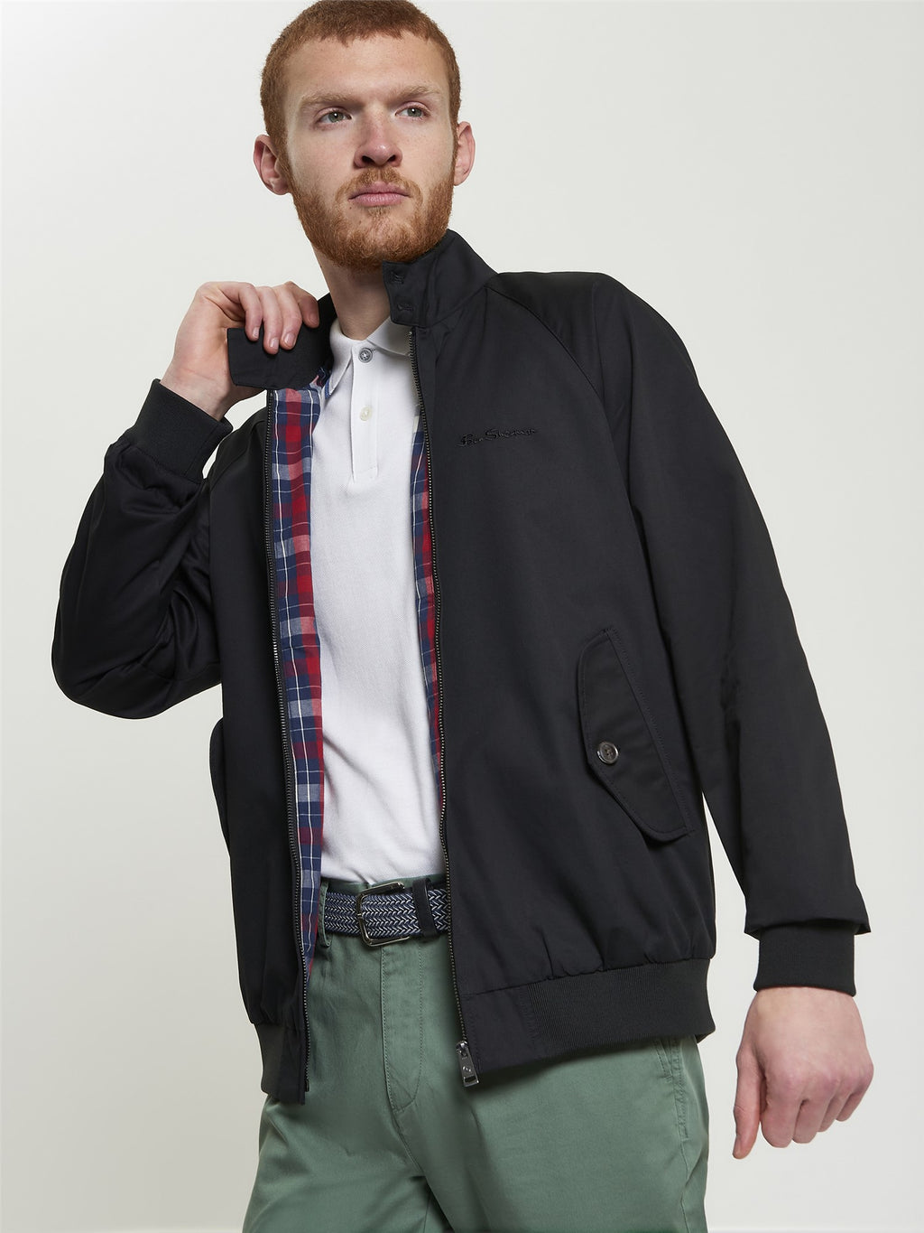 Ben Sherman Signature Harrington - Black