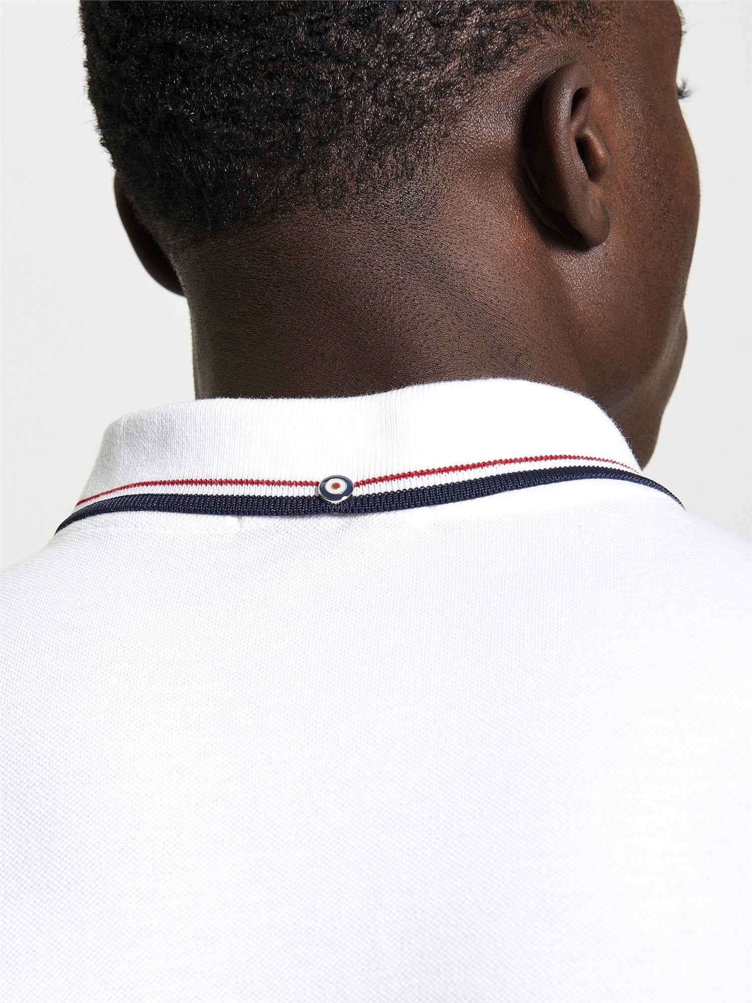 Signature Pique Polo - White