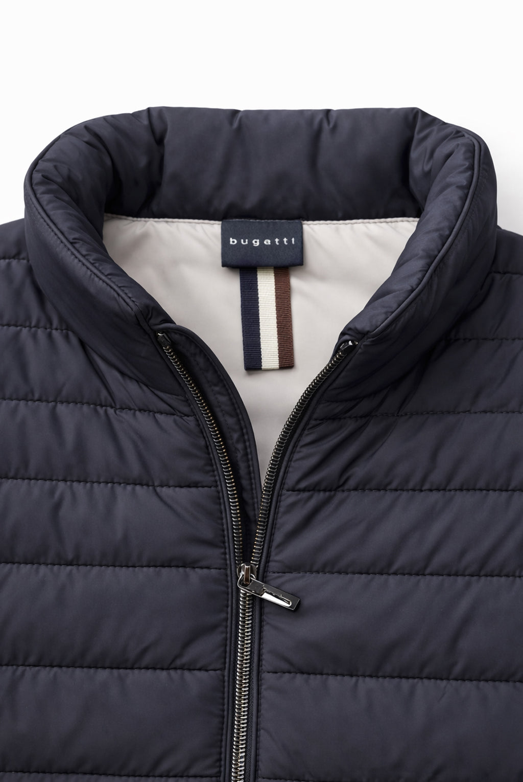 Bugatti Quilted Gilet – Navy