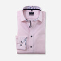 Olymp Luxor Modern Fit X-Tall - Pink Twill
