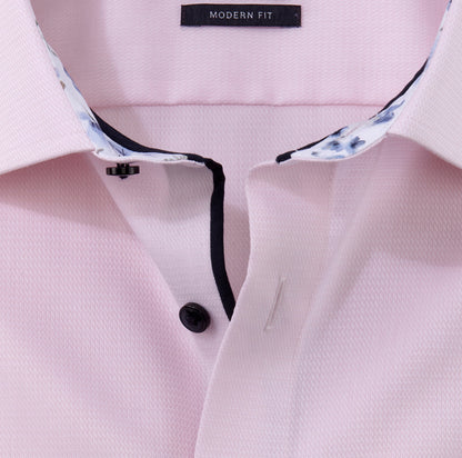 Olymp Luxor Modern Fit - Pink Twill