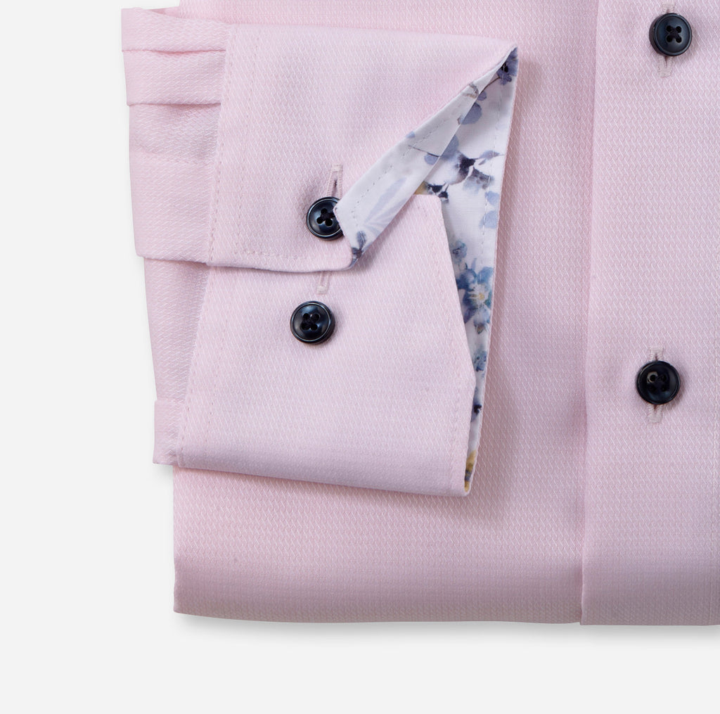Olymp Luxor Modern Fit - Pink Twill
