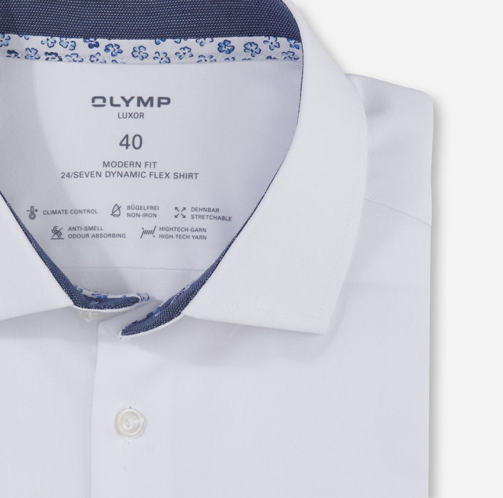 OLYMP Luxor 24/Seven Dynamic Flex modern fit - White II