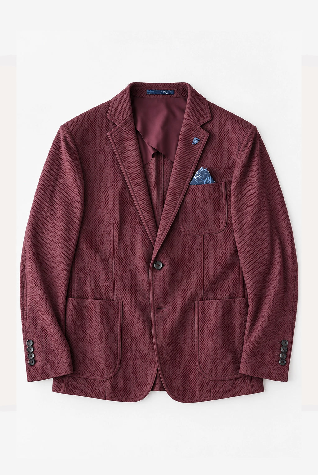 Super Stretch Travel Jacket - Bordeaux