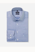 OLYMP Luxor Modern Fit Shirt – Blue Micro Design | Style 13567419