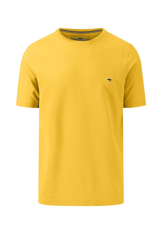 Cotton Pique T-Shirt - Pineapple