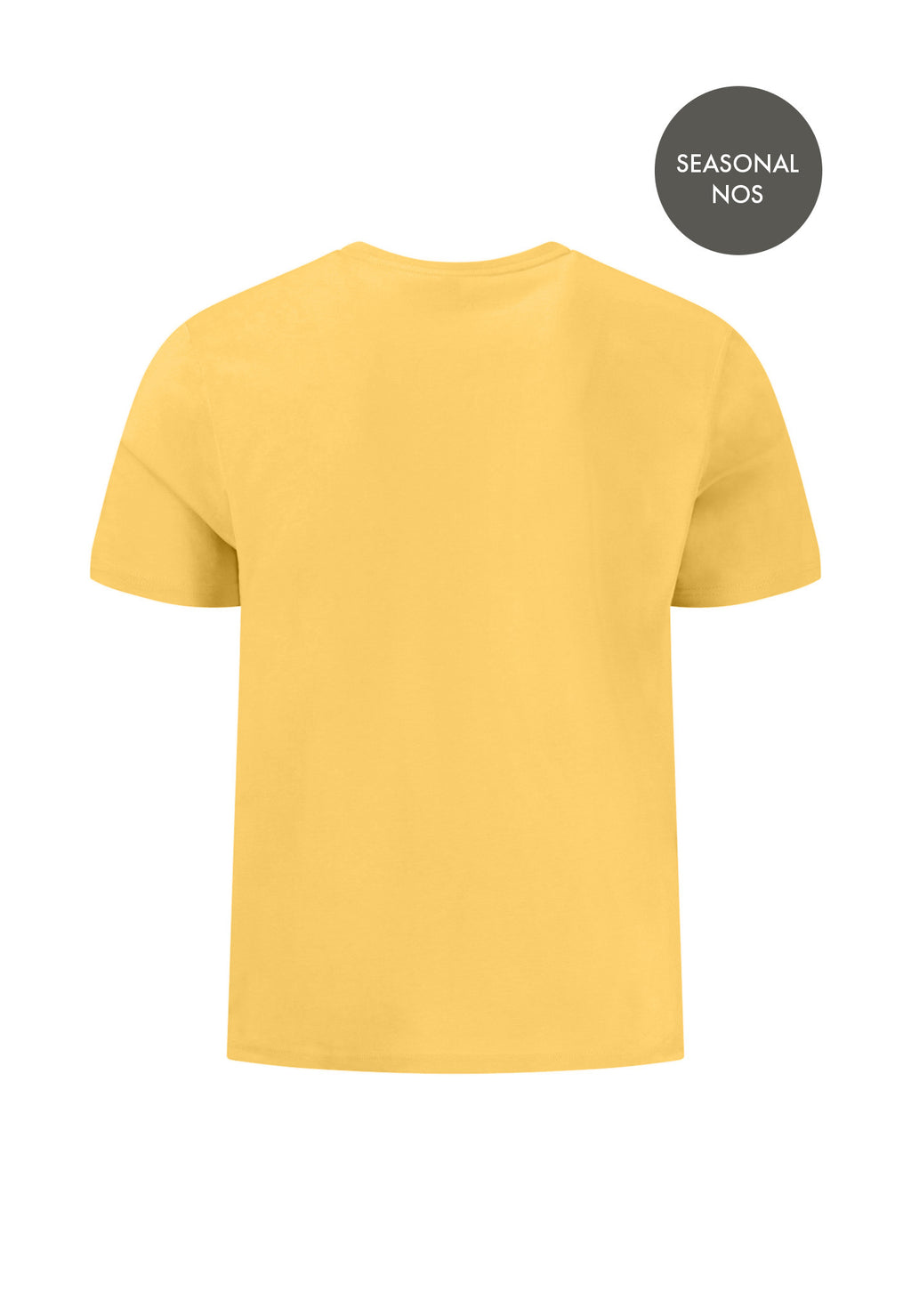 Crew Neck T-Shirt Vivid Yellow