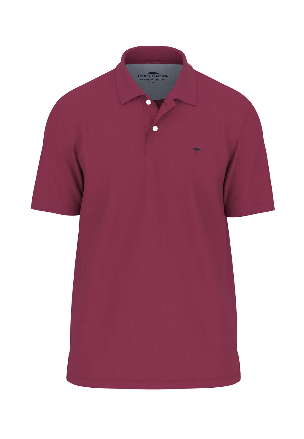 Supima Cotton Polo Shirt Dark Crimson