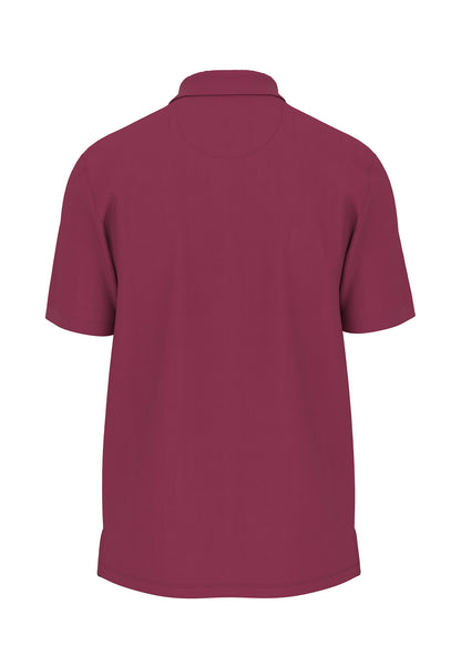 Supima Cotton Polo Shirt Dark Crimson