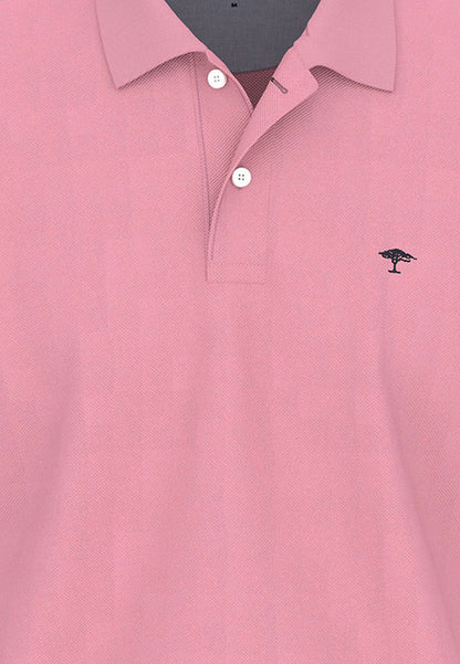 Supima Cotton Polo Shirt Peony Pink